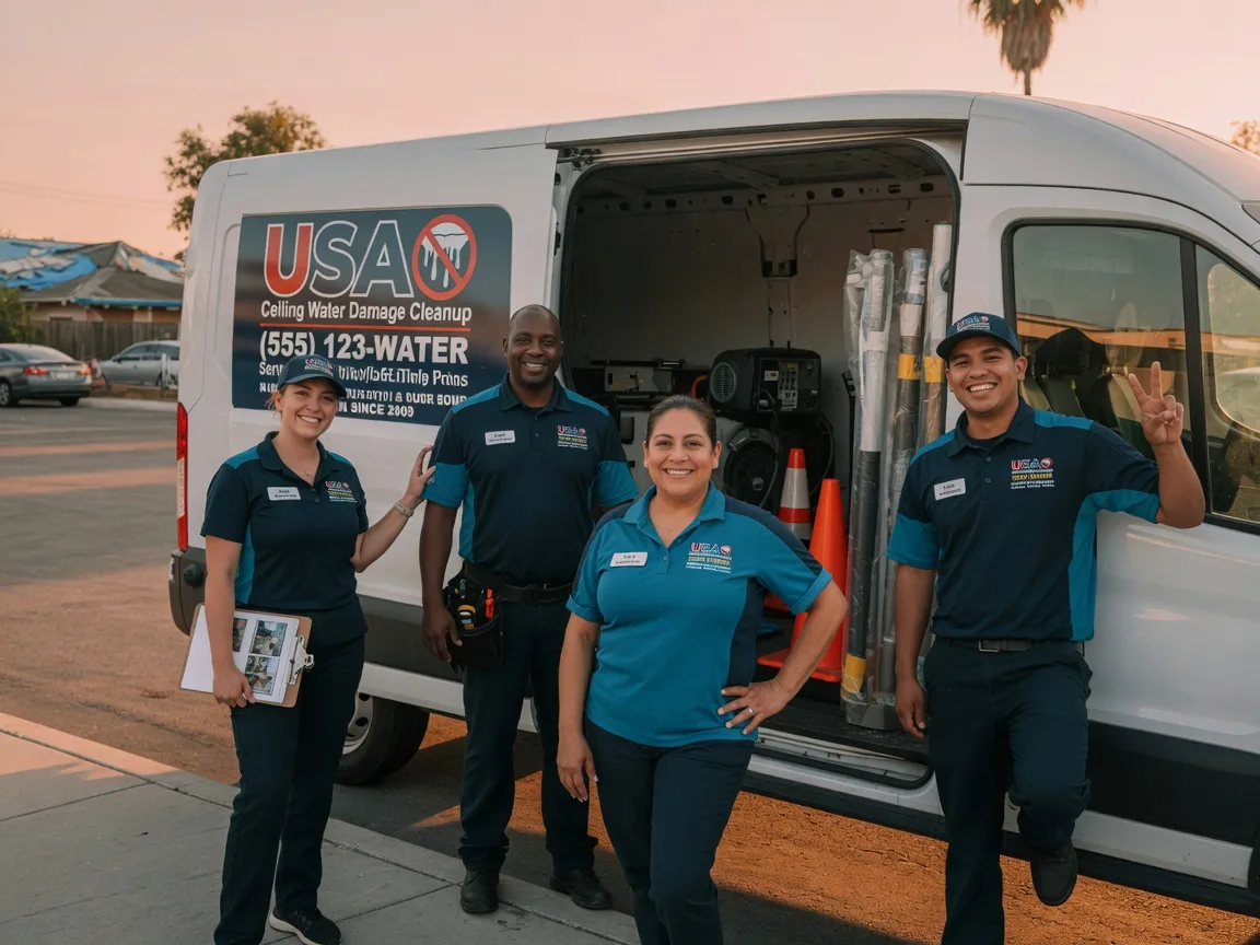 Ceiling Water Damage Restoration company in South Beach, OR